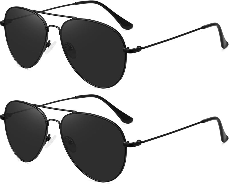 WOWSUN Classic Polarized Aviator Sunglasses for Women Men - Image 1